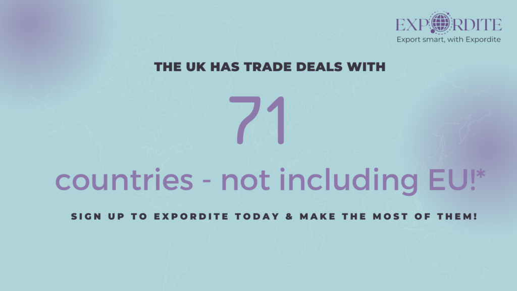 Infographic UK trade deals