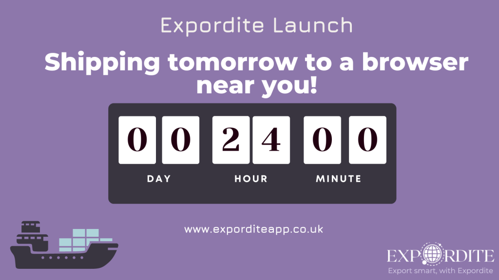 Expordite launch announcement
