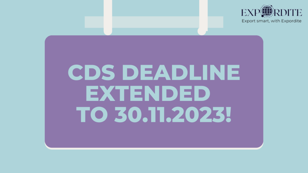CDS deadline extended