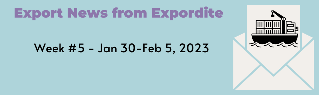 Expordite export news week 5
