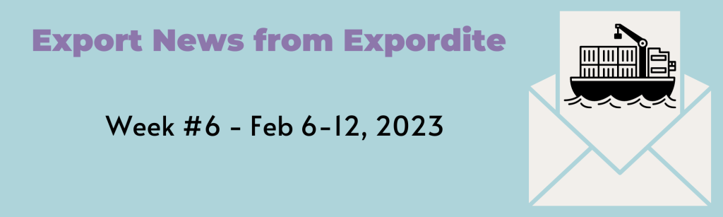 Expordite export news week 6